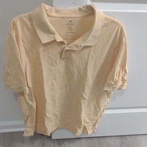 H&M Cream Polo Shirt